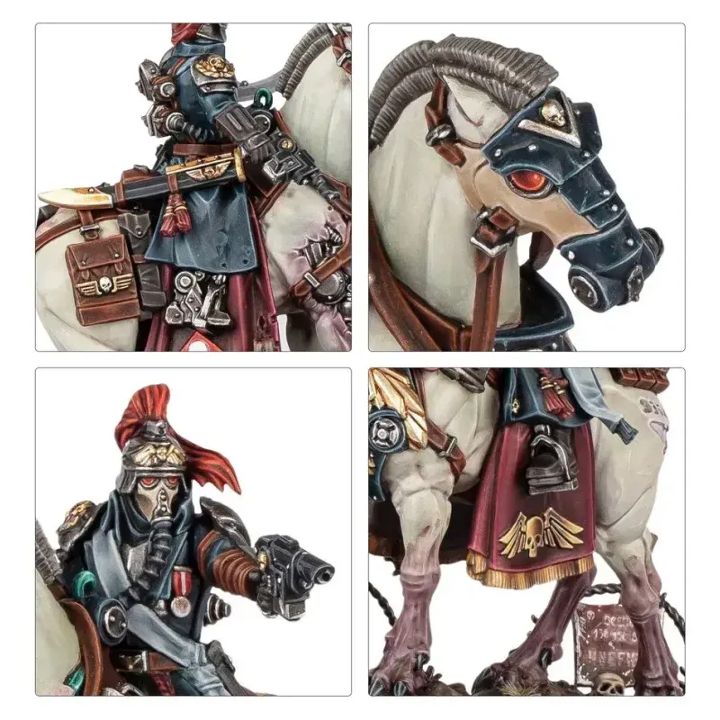 Мініатюра WARHAMMER 40000: ASTRA MILITARUM - KRIEG LORD-MARSHAL DREIR