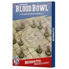 Игровое поле B/BOWL: BRETONNIAN TEAM PITCH & DUGOUTS