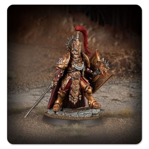 Мініатюра HORUS HERESY: LEGIO CUSTODES - SHIELD CAPTAIN