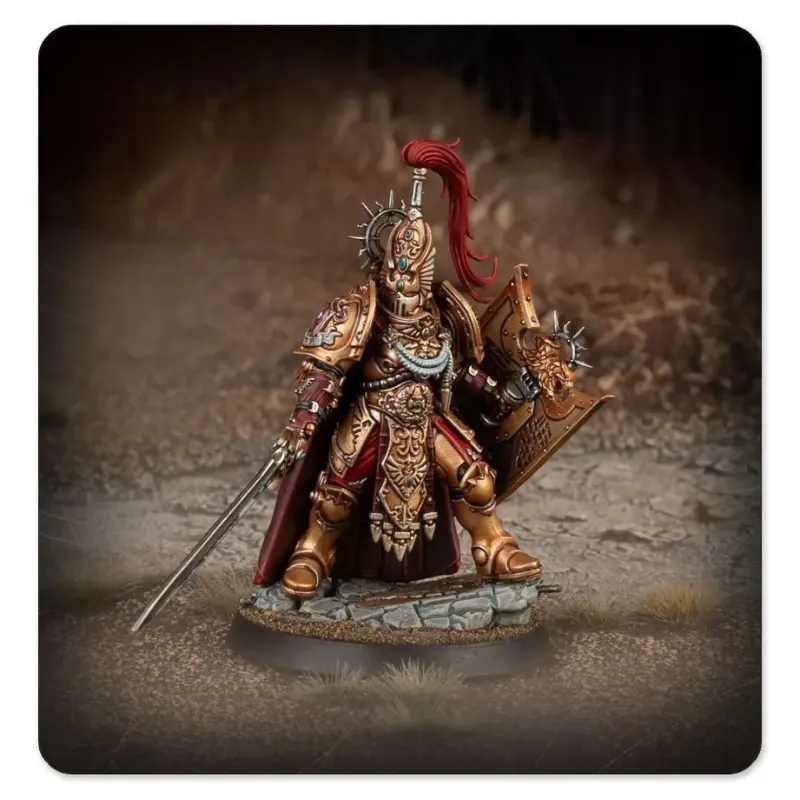 Мініатюра HORUS HERESY: LEGIO CUSTODES - SHIELD CAPTAIN