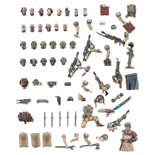 Набір WARHAMMER 40000: ASTRA MILITARUM - CADIAN UPGRADES