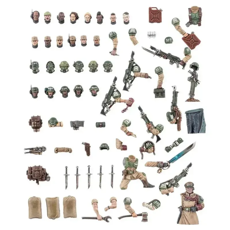 Набор WARHAMMER 40000: ASTRA MILITARUM — CADIAN UPGRADES