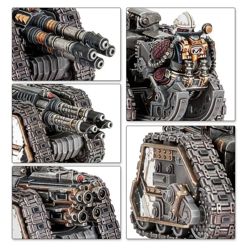 Набор миниатюр HORUS HERESY: SOLAR AUXILIA — RAPIER DIRECT FIRE BATTERY