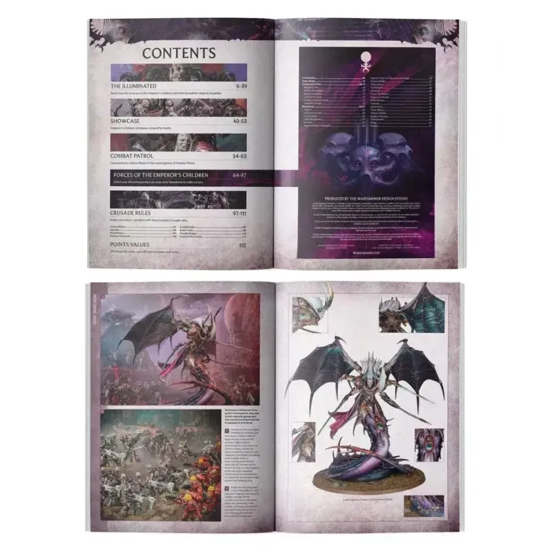 Кодекс WARHAMMER 40000: CODEX - EMPEROR'S CHILDREN (англ. мова)
