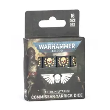 Кубики для гри WARHAMMER 40000: ASTRA MILITARUM - COMMISSAR YARRICK DICE