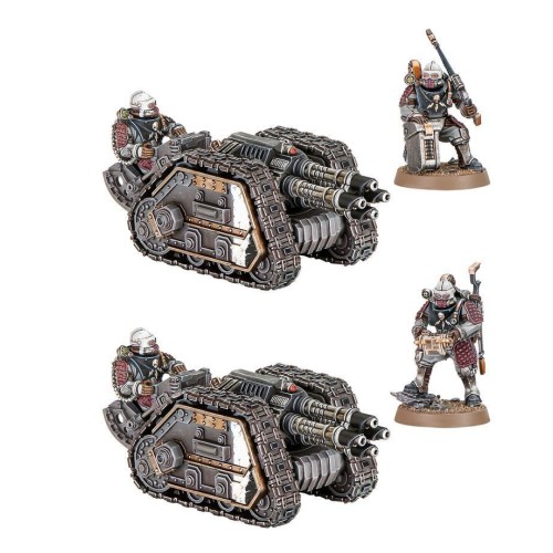 Набір мініатюр HORUS HERESY: SOLAR AUXILIA - RAPIER DIRECT FIRE BATTERY