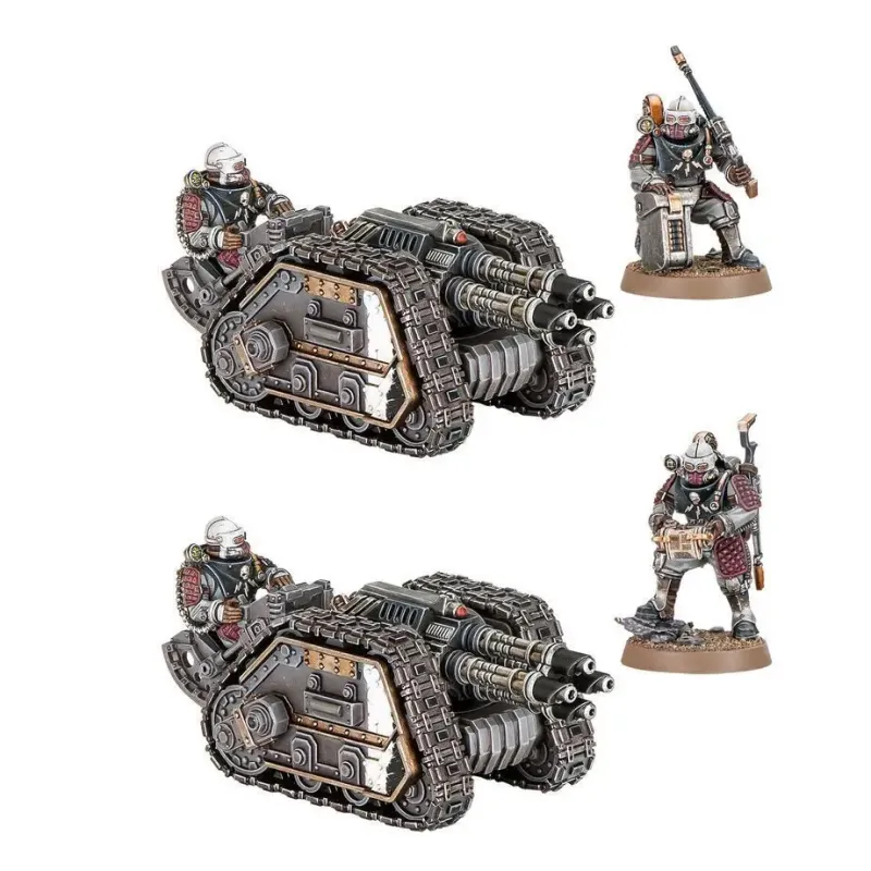 Набор миниатюр HORUS HERESY: SOLAR AUXILIA — RAPIER DIRECT FIRE BATTERY
