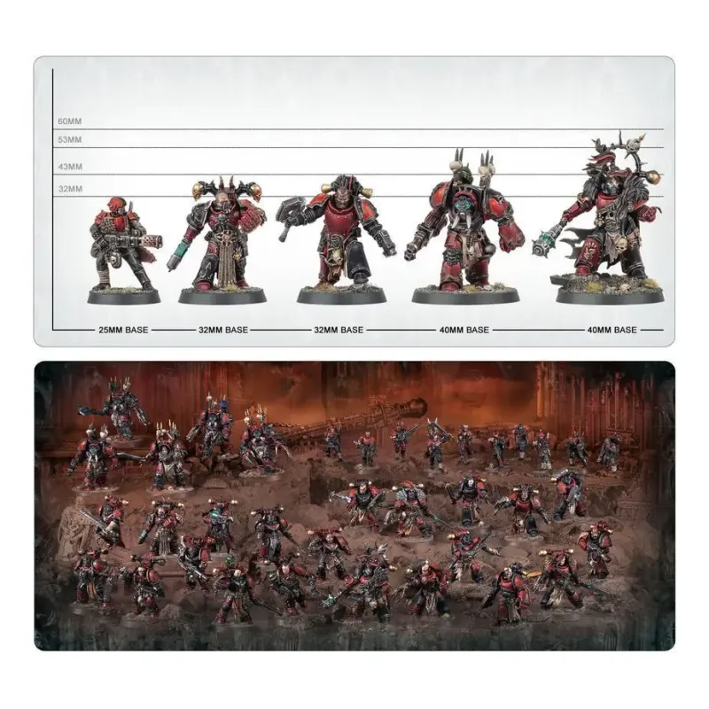 Набор миниатюр WARHAMMER 40000: RED CORSAIRS — LORDS OF THE MAELSTROM