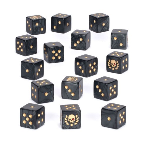 Кубики для гри WARHAMMER 40000: ASTRA MILITARUM - COMMISSAR YARRICK DICE