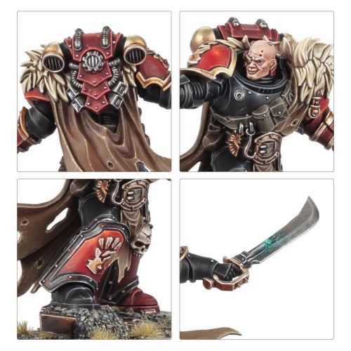 Мініатюра WARHAMMER 40000: CHAOS SPACE MARINES - RED CORSAIRS REAVE-CAPTAIN