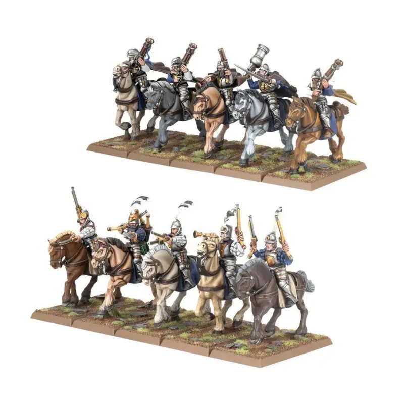 Набор миниатюр THE OLD WORLD: EMPIRE OF MAN — EMPIRE PISTOLIERS