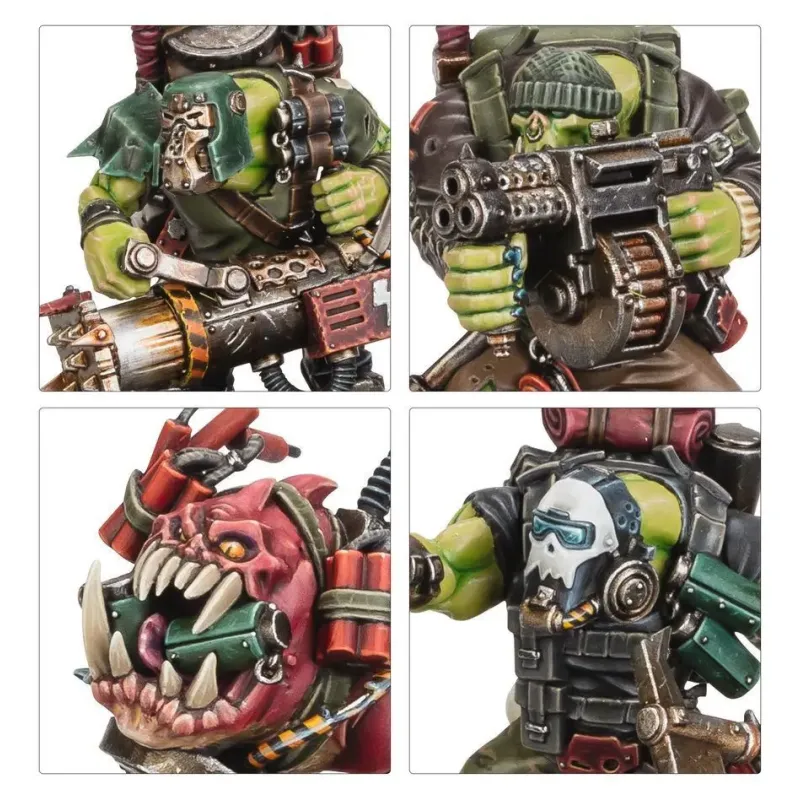 Набор миниатюр ORKS: KOMMANDOS