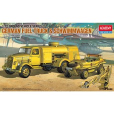 13401 GERMAN FUEL TRUCK & SCHWIMM WAGEN 1:72