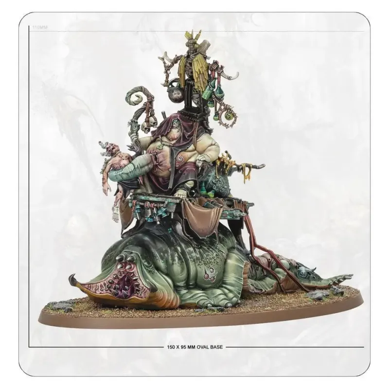 Мініатюра MAGGOTKIN OF NURGLE: FESTUS THE LEECHLORD