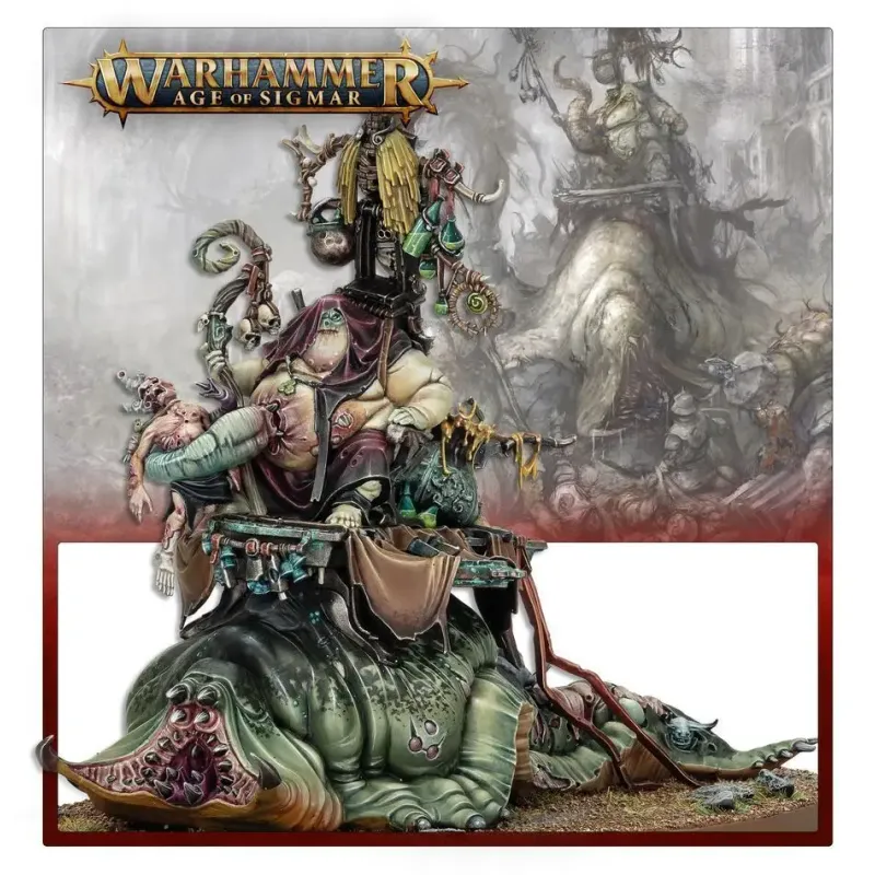 Мініатюра MAGGOTKIN OF NURGLE: FESTUS THE LEECHLORD