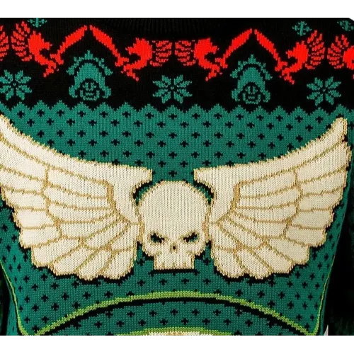 Різдвяний светр Warhammer 40,000: Dark Angels Christmas Jumper (Size: XL)