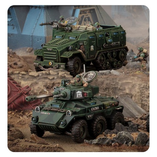 Набір мініатюр WARHAMMER 40000: ARMAGEDDON BATTALION - ASTRA MILITARUM