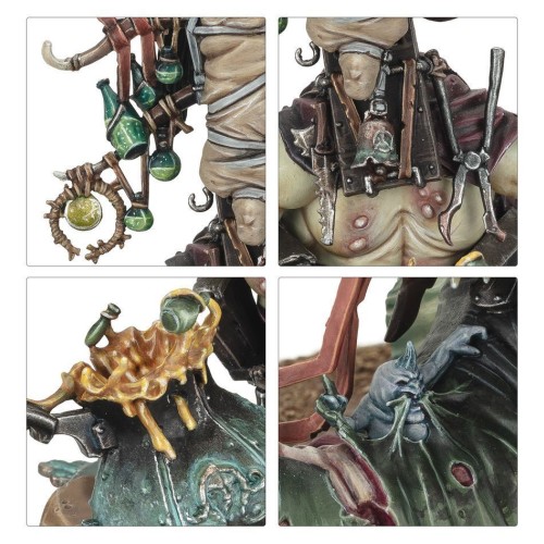Мініатюра MAGGOTKIN OF NURGLE: FESTUS THE LEECHLORD