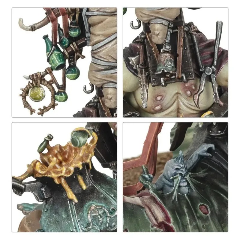 Мініатюра MAGGOTKIN OF NURGLE: FESTUS THE LEECHLORD