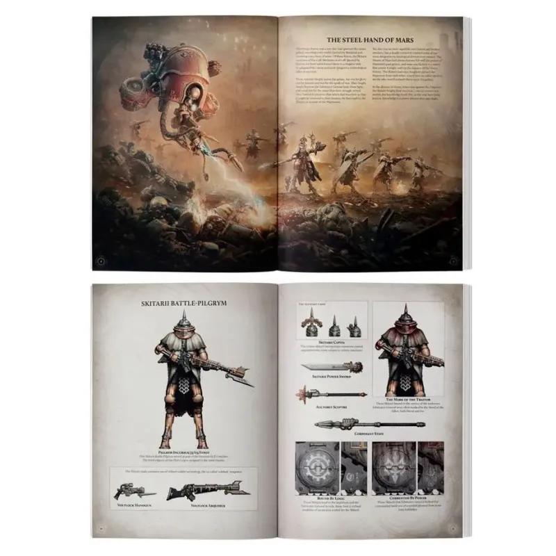 Журнал J/TACTICA: SKITARII: STEEL HAND OF MARS