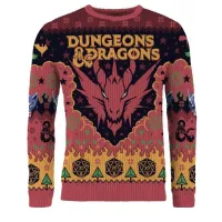 Рождественский свитер Dungeons / Dragons Christmas Jumper (размер S)