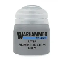 Фарба CITADEL: LAYER - ADMINISTRATUM GREY 12ML ROW X6