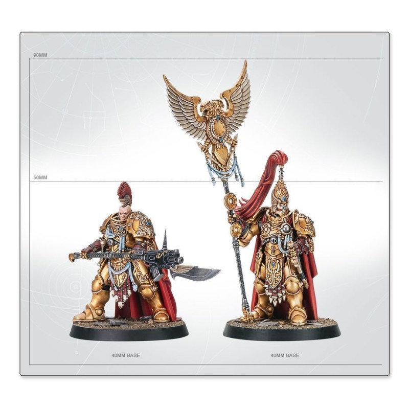 Набір мініатюр WARHAMMER 40000/HORUS HERESY: CUSTODES - CUSTODIAN GUARD SODALITY