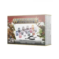 Набір фарб AGE OF SIGMAR: PAINTS+TOOLS ENG/SPA/PORT/LATV/RO