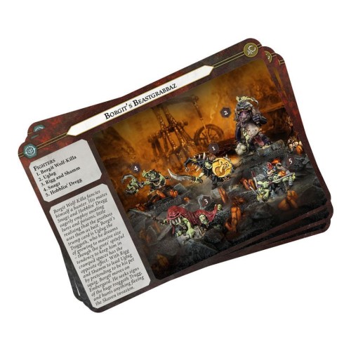 Набір мініатюр WARHAMMER UNDERWORLDS - BORGIT'S BEASTGRABBAZ