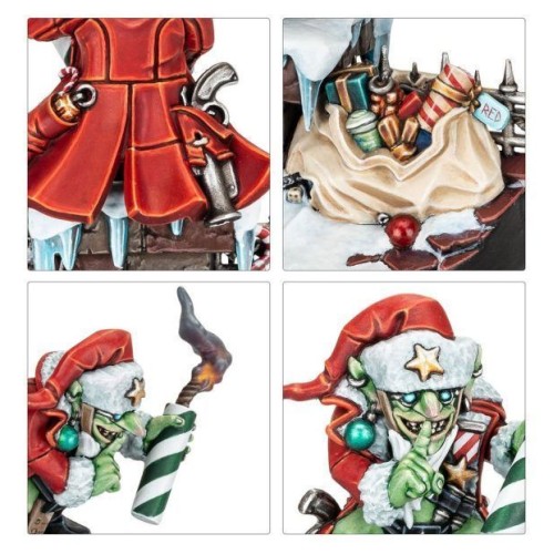 Мініатюра WARHAMMER. COMMEMORATIVE SERIES: DA RED GOBBOs SURPRISE (CHRISTMAS PROMO)