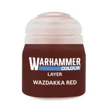 Фарба Citadel LAYER - WAZDAKKA RED 12ML ROW X6