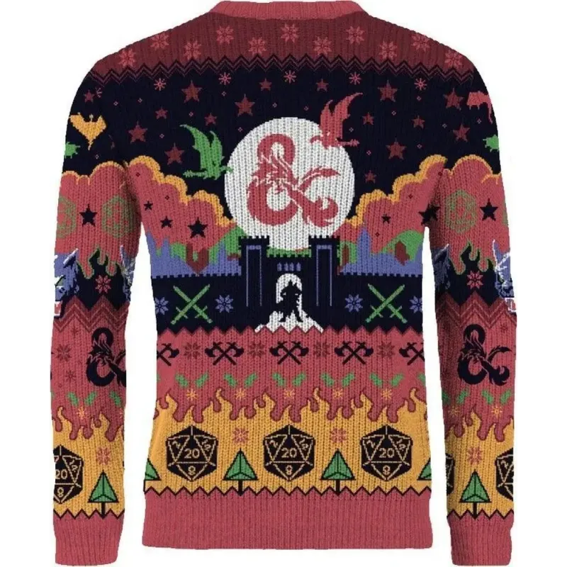 Рождественский свитер Dungeons / Dragons Christmas Jumper (размер S)