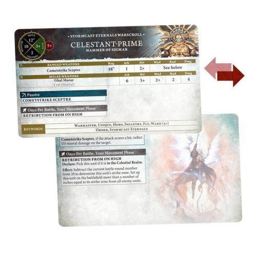 Карти WARSCROLL CARDS: STORMCAST ETERNALS ENG