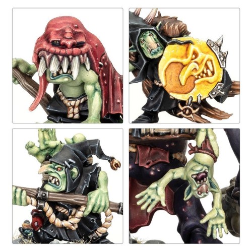 Набір мініатюр WARHAMMER UNDERWORLDS - BORGIT'S BEASTGRABBAZ