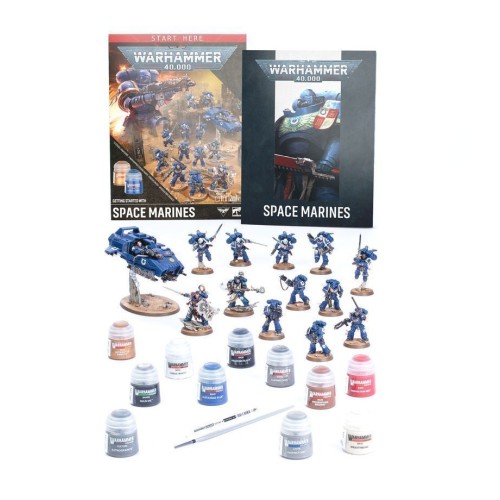 Стартовий набір WARHAMMER 40000: GETTING STARTED WITH SPACE MARINES (ENG)