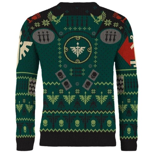 Різдвяний светр Warhammer 40,000: Dark Angels Christmas Jumper (Size: XL)