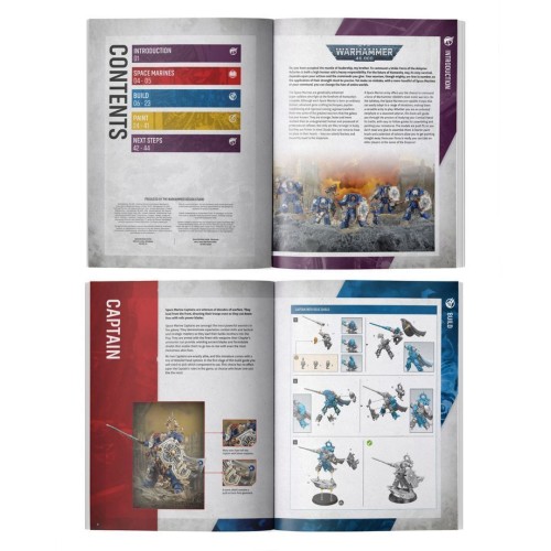 Стартовий набір WARHAMMER 40000: GETTING STARTED WITH SPACE MARINES (ENG)