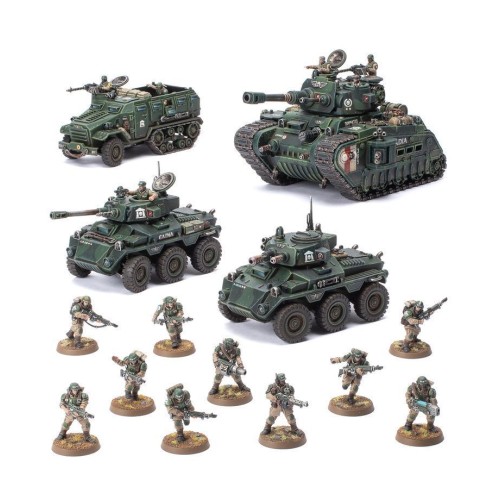 Набір мініатюр WARHAMMER 40000: ARMAGEDDON BATTALION - ASTRA MILITARUM