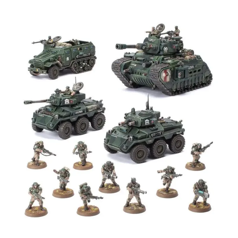 Набор миниатюр WARHAMMER 40000: ARMAGEDDON BATTALION — ASTRA MILITARUM