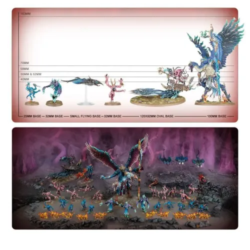 Набір мініатюр DISCIPLES/TZEENTCH: WARPFLAME CAVALCADE