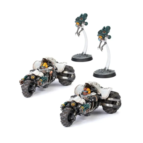 Набір мініатюр NECROMUNDA: IRONHEAD SQUAT SVENOTAR SCOUT TRIKES