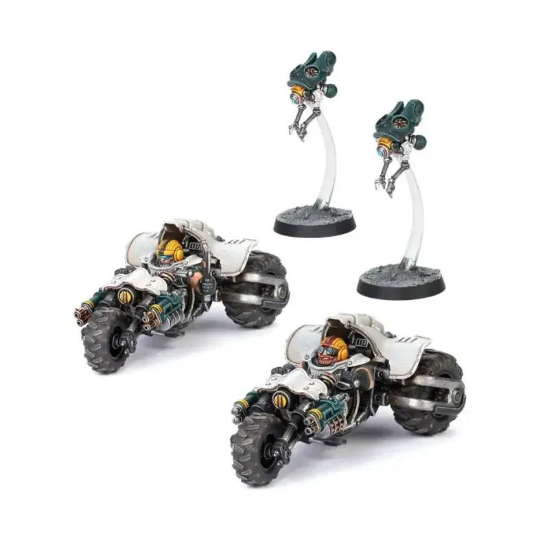Набір мініатюр NECROMUNDA: IRONHEAD SQUAT SVENOTAR SCOUT TRIKES