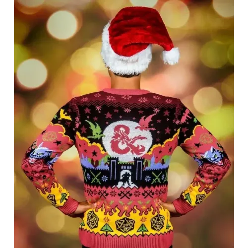 Рождественский свитер Dungeons / Dragons Christmas Jumper (размер S)
