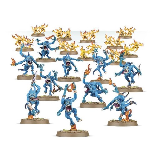 Набір мініатюр DISCIPLES/TZEENTCH: WARPFLAME CAVALCADE