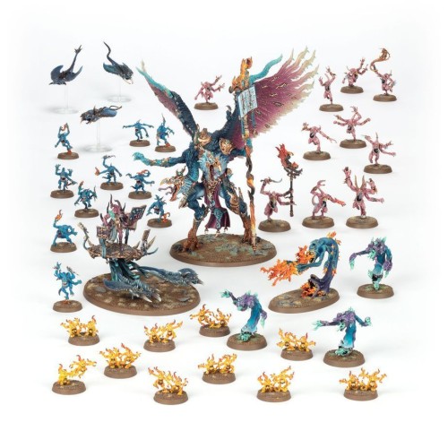 Набір мініатюр DISCIPLES/TZEENTCH: WARPFLAME CAVALCADE