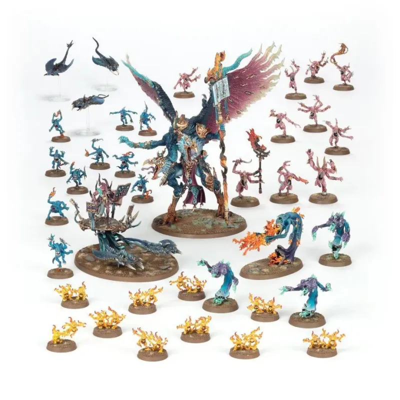Набор миниатюр DISCIPLES/TZEENTCH: WARPFLAME CAVALCADE