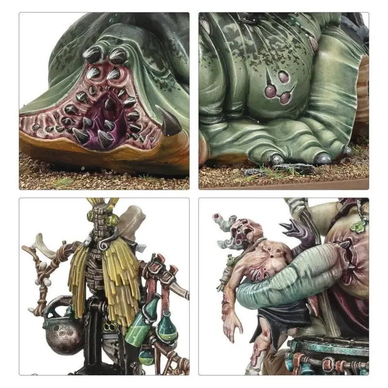 Мініатюра MAGGOTKIN OF NURGLE: FESTUS THE LEECHLORD