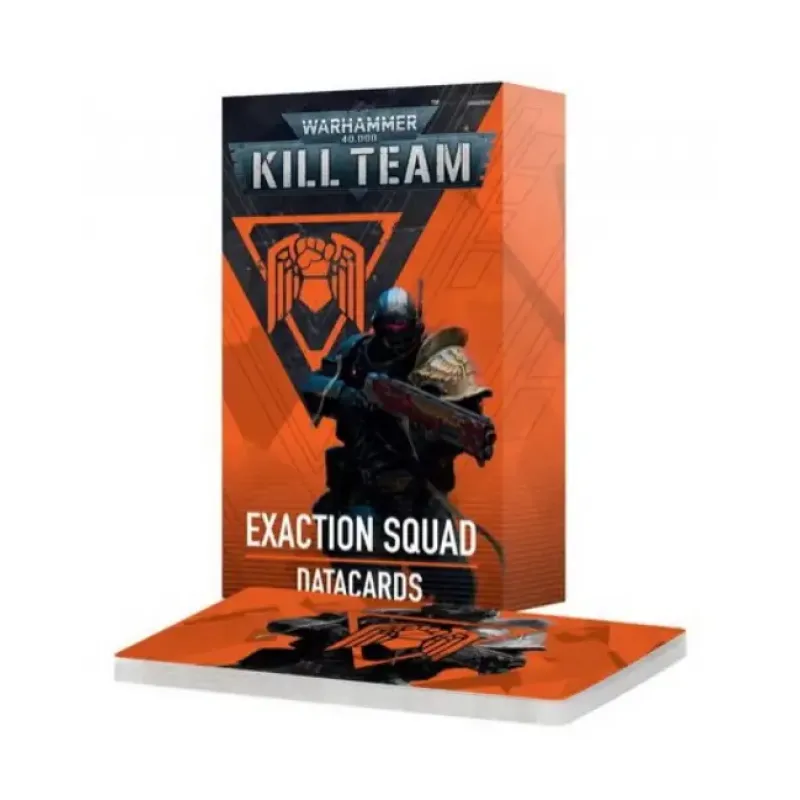 Карты WARHAMMER 40000: KILL TEAM DATACARDS — EXACTION SQUAD (ENG)
