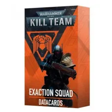 Карти WARHAMMER 40000: KILL TEAM DATACARDS - EXACTION SQUAD (ENG)