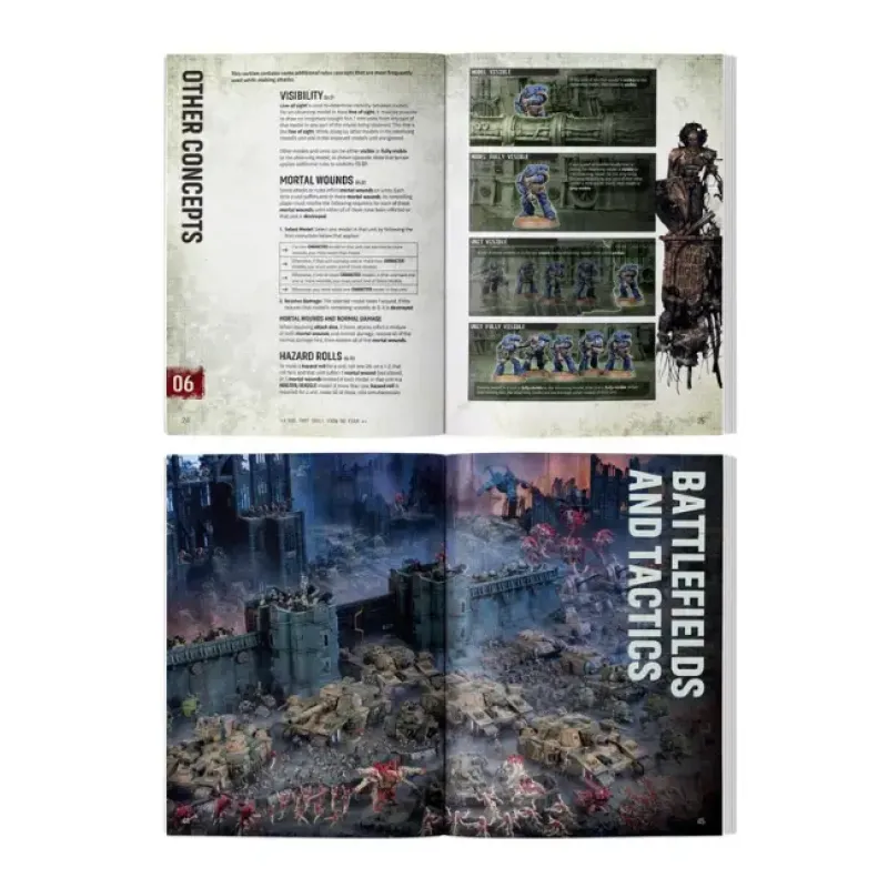 Сборник правил WARHAMMER 40K: CORE RULES (ENGLISH)